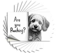Inappropriate Stickers are You Pooching? A Dog's Perspective Stickers 10Pcs Funny Stickers for Cars Sticker Box(6X9CM)