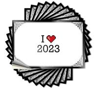 Inappropriate Stickers I Love 2023 Stickers Signs for Man Cave Men Decor(8X12CM)