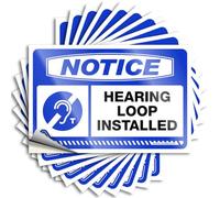 Inappropriate Stickers Notice Hearing Loop Installed Stickers 10Pcs Car Sticker Pack Funk Around and Find Out Sticker(8X12CM)