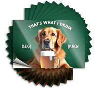 Inappropriate Stickers That's What I Drink, You Know. Stickers 10Pcs Car Stickers Funny Decals for Cars(6X9CM)