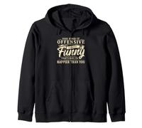 Inappropriate Thoughts Funny Quotes For Sarcastic Women Zip Hoodie