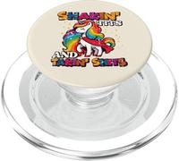 Inappropriate Unicorn Shakin Takin Funny Humor Women Men PopSockets PopGrip for MagSafe