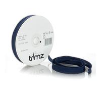 Inastri 14/ 4/ 4 mm Cotton Bias Binding, Blue (Navy) 34