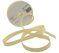 Inastri 14/ 4/ 4 mm Cotton Bias Binding, White (Cream) 58