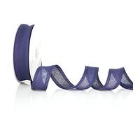 Inastri 25/5/5 mm Cotton Bias Binding, Navy