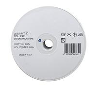 Inastri 25/5/5 mm Polycotton Bias Binding-Col. xx-BLUE-20m Roll, Polyester Cotton, Cornflower Blue, 11x11x3 cm