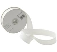Inastri Trimz 25/5/5 mm Cotton Bias Binding, Bridal White 73 - Double-Fold Sewing Tape for Quilting, Dressmaking & DIY Crafts