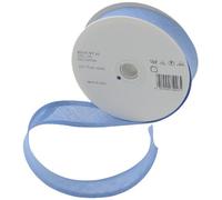 Inastri Trimz 25/5/5 mm Cotton Bias Binding, Cornflower Blue 25 - Double-Fold Sewing Tape for Quilting, Dressmaking & DIY Crafts