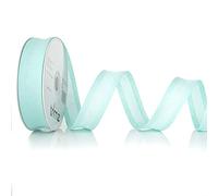 Inastri Trimz 25/5/5 mm Cotton Bias Binding, Mint 15 - Double-Fold Sewing Tape for Quilting, Dressmaking & DIY Crafts