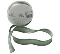 Inastri Trimz Acetate Satin Bias Binding Tape, 25mm Width, Olive (Color 2032) - Silky Double-Fold Edging for Dressmaking, Bridal & Crafts