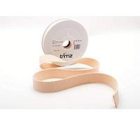 Inastri Trimz Heavy Weight 100% Cotton Webbing Tape | 30mm x 10m | Natural Ecru | Heavy Duty Strap for Tote Bags, Belts, Upholstery & Crafts
