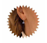 Inateannal Vintage Crystal Evil Eye Drop Earrings Silver Evil Eye Hoop Earrings Small Eye Dangle Earrings Cz Devil Eye Huggie Earrings Jewelry for Women and Girls