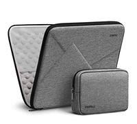 Inateck 13 inch Shockproof EVA Laptop Sleeve Compatible with 13 inch MacBook iPad Air Pro M5 M4 M3 M2 M1 2026-2016, MacBook Neo 2026 with Accessory Bag
