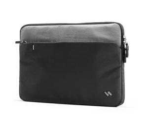 Inateck 15.6-16 Inch Laptop Sleeve Case Bag Black Gray | Compatible with 15.6-16 Inch Laptops, Recycled Nylon, Water-Resistant, for Commuting and Travel