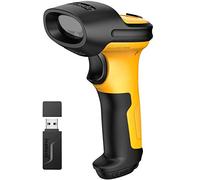 Inateck 2.4GHz 1D Wireless Barcode Scanner 2600mAh Battery 60m Range Automatic Fast and Precise Scanning Working Time Approx. 1 Month P6