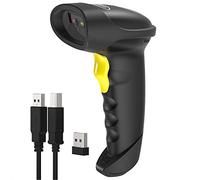 Inateck 2D Barcode Scanner Wireless, Bluetooth QR Code Scanner, 2D Imager with 2000mAh Battery, BCST-50