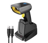 Inateck 2D Barcode Scanner Wireless, Bluetooth QR Code Scanner, 2D Imager with 2000mAh Battery, Read Screen Barcodes, BCST-52