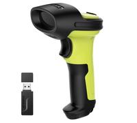 Inateck 2D Bluetooth Barcode Reader, Portable 1D 2D Wireless Barcode Reader, 1 Charge 180 Days Standby, Barcode Scanner with AI, App and SDK, BCST-72, Green