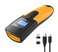 Inateck 2D Wireless Barcode Scanner with Display, Bluetooth Bar Code Scanner, Handheld Barcode Reader, 1 Charge 3 Months, with APP and SDK