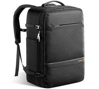 Inateck 42L Travel Carry On Cabin Backpack Hand Luggage Splash-Proof, 15.6-inch Laptop Backpack for Women Men, Flight Approved, Black