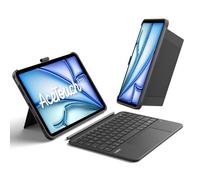 Inateck AceTouch Keyboard Case for iPad Air 11 inch M4 2026/M3/M2, iPad Air 5/4 10.9 inch, Detachable Keyboard with Multi-Touch Trackpad for iPad Pro 11" 4/3/2/1Gen, with Pencil Holder, UK Layout