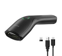Inateck Barcode Scanner 2D Bluetooth, Handheld QR Code Reader Wireless | with Rechargeable Detachable Battery, 108g Ultra-Light Ergonomic Design, with Multi-Color Status LED, N6057