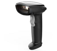 Inateck Barcode Scanner Bluetooth, 1D 2D QR Code Scanner Wireless, 1 Charge 3 Months, Handheld Scanner Wireless with App and SDK, BCST-23, Dark