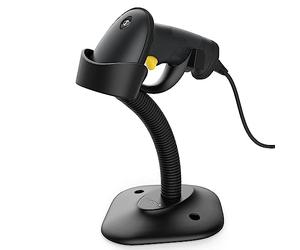 Inateck Barcode Scanner USB with Intelligent Stand, 1D Barcode Scanner, BCST-33