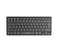 Inateck Bluetooth Keyboard for 3 Multi-Device, UK Layout Compact Wireless Keyboard for iPad Pro/Air/Mini/Windows/Android/iOS/Tablet/PC, Ergonomic Design with Media HotKeys, Slim and Portable, KB01003