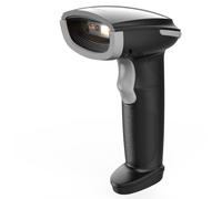 Inateck Bluetooth QR Code Bar Code Scanner, Portable 1D 2D Wireless Barcode Reader, 1 Charge 3 Months, Barcode Scanner with App and SDK, BCST-23, Grey