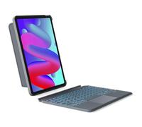 Inateck Detachable Keyboard Case for iPad Air 11 inch M3 2025/M2 2024, Keyboard with Trackpad for Air 7/6/5/4 Gen, iPad Pro 11" 4/3/2/1, 7-Color Backlight, Vertically/Horizontally, KB04111 Gray