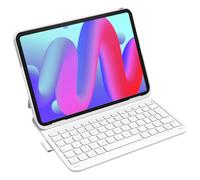 Inateck Keyboard Case for iPad 10th Gen/A16 11th Gen 2025, Ultralight Case with Keyboard for iPad Air M4 2026/M3/M2 11 inch, Air 5/4 10.9 inch, Pro 11" 4/3/2/1, with Pen Holder, AirTap BK2007 White