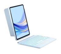 Inateck keyboard Case for iPad 10th Generation/A16 11th Generation 2025 11 inch, Detachable keyboard with Touchpad for iPad 10th Gen 2022 10.9 inch, 7-color Backlight, Portrait/Landscape, KB04112 Blue