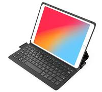 Inateck Keyboard Case for iPad 2021 9th/2020 8th/2019 7th Gen 10.2 Inch, iPad Air 3/Pro 10.5 Inch, Ultra Slim, UK Layout, BK2006