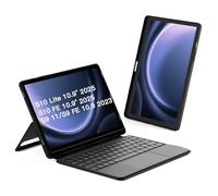 Inateck Keyboard Case for Samsung Galaxy Tab S10 Lite/S10 FE/S9 FE 10.9"/S9 11", Magnetic Detachable Bluetooth Keyboard with Touchpad, Portrait/Landscape Mode, Built-in Pencil Holder, N0064 Black
