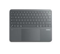 Inateck Lightweight Wireless Keyboard with Large Touchpad & Large-Size Keys | Compatible with iPad/Tablet/Windows/Laptop/PC ,3-Channel Bluetooth, QWERTY UK layout
