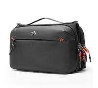 Inateck Multifunctional Cable Bag Electronics Organiser, Splashproof Accessory Bag for Cables, Chargers, Headphones, for Travel, Commuting, black, Unisex