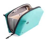 Inateck Portable Electronics Organizer, Splash-Resistant Travel Accessory Bag for Cables, Power Banks, Hubs, Mint