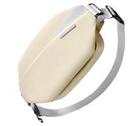 Inateck Sling Bag X, 4L Stylish Crossbody Shoulder Chest Belt Bum Bag with Adjustable Shoulder Strap, Water-Resistant Waist Fanny Pack for Men, Women, Travel, Daily Use, Cycling, Hiking, Beige