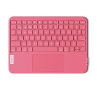Inateck Tablet Bluetooth Keyboard with Touchpad,Ultralight 228g | Ultra Slim Wireless Keyboard with Trackpad, Bluetooth 5.3 For iPad/Windows/Tablet/Laptop/PC,Red