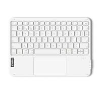 Inateck Tablet Bluetooth Keyboard with Touchpad,Ultralight 228g | Ultra Slim Wireless Keyboard with Trackpad, Bluetooth 5.3 For iPad/Windows/Tablet/Laptop/PC,White