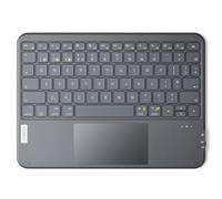 Inateck Tablet Bluetooth Keyboard with Touchpad,Ultralight 228g | Ultra Slim Wireless Keyboard with Trackpad, Bluetooth 5.3 For iPad/Windows/Tablet/Laptop/PC,Gray