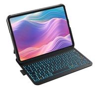 Inateck Ultralight Keyboard Case for iPad 10th Gen 2022/11th Gen 2025, iPad Air 11 inch M3 2025/M2 2024 Case with Keyboard, Air 6/5/4 Gen, Pro 11" 4/3/2/1, 7 Color Backlight with Pen Holder, BK2007