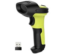 Inateck Wireless Barcode Scanner, 2600mAh Battery, 35m Range, Automatic Fast and Precise scanning, BCST-60