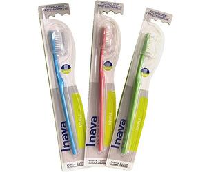 Inava Flexible Toothbrush Set of 3, Not Powered, Recyclable, Post-Operative