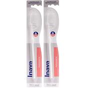 INAVA Parodontie Toothbrush, Manual, Assorted, 2 Count
