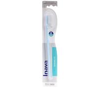 Inava Sensitivity Extra Soft Manual Toothbrush for Adults - Hypersensitivity Dentinaire, Collets Denudes Protection, 100mm Bristles, Nylon, Recyclable, 1 count