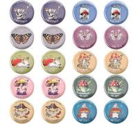 Inbagi 200 Pcs Pronoun Pins Bulk Lgbtq Gender Identity Badges Pin She Her He Him They Them Button Multiple Colors Round Pronoun Back Button for Pride Shirts Clothes Backpacks