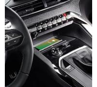 Inbay Wireless Charger for Peugeot 3008 II 5008 II 10W Car Inductive Charging Smartphone Mobile Phone Wireless Charging QI Certified for Car Installation Integrated Phone Charger