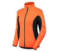 INBIKE Jacket Women's Winter Cycling Hiking Running SoftShell Waterproof and Warm Polar Fleece MTB Outdoor Hiking Lightweight WJ802 ORANGE-XS
